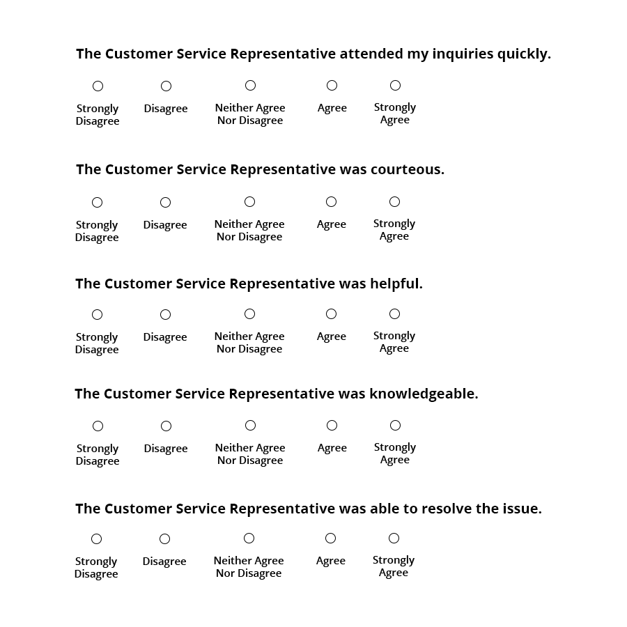 Survey design and structure